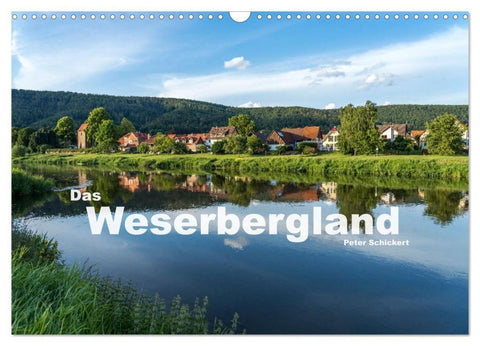 Das Weserbergland (Wandkalender 2026 DIN A3 quer), CALVENDO Monatskalender