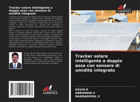 Tracker solare intelligente a doppio asse con sensore di umidità integrato