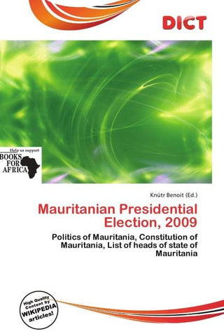 Mauritanian Presidential Election, 2009