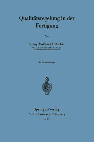 Qualitätsregelung in der Fertigung