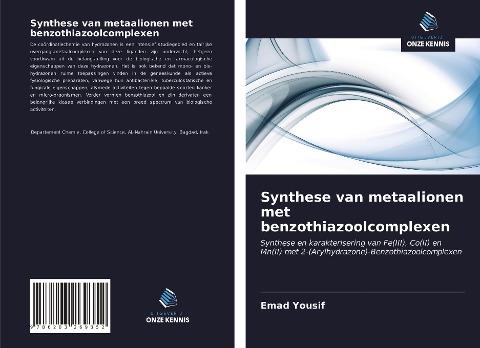 Synthese van metaalionen met benzothiazoolcomplexen