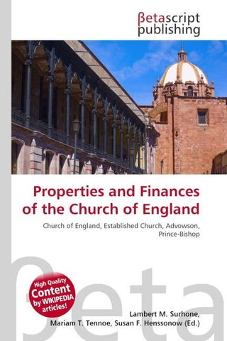 Properties and Finances of the Church of England