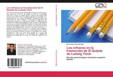 Los refranes en la traducción de El Quijote de Ludwig Tieck