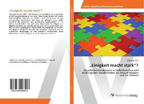 "Einigkeit macht stark"?