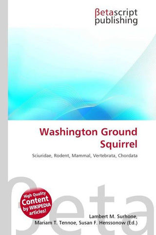 Washington Ground Squirrel