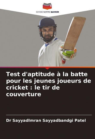 Test d'aptitude à la batte pour les jeunes joueurs de cricket : le tir de couverture
