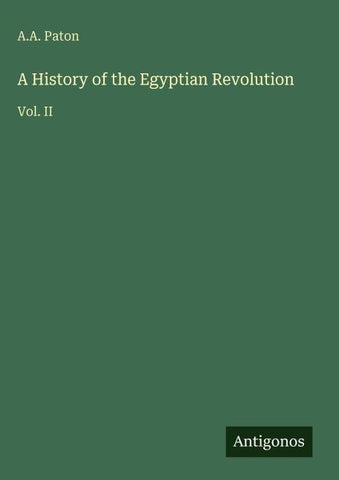 A History of the Egyptian Revolution