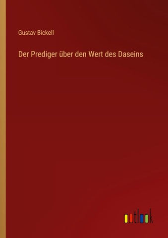 Der Prediger über den Wert des Daseins