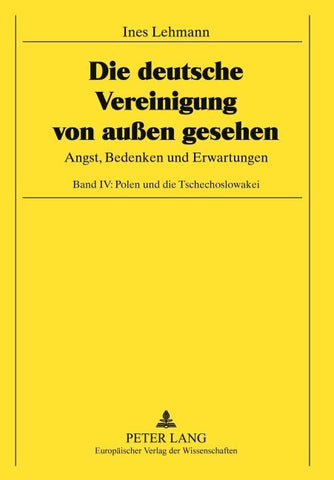 Die deutsche Vereinigung von außen gesehen