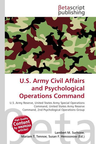 U.S. Army Civil Affairs and Psychological Operations Command