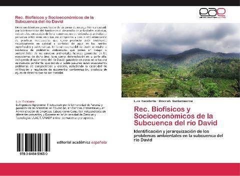 Rec. Biofísicos y Socioeconómicos de la Subcuenca del río David