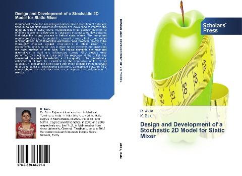 Design and Development of a Stochastic 2D Model for Static Mixer