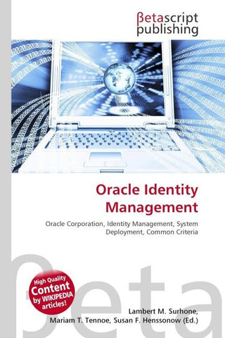Oracle Identity Management