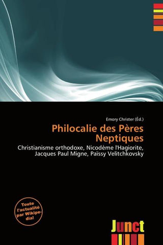 Philocalie des Pères Neptiques