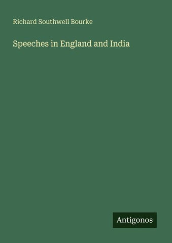 Speeches in England and India