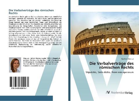 Die Verbalverträge des römischen Rechts