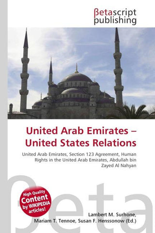 United Arab Emirates - United States Relations