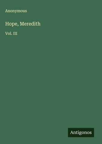 Hope, Meredith