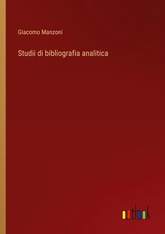 Studii di bibliografia analitica