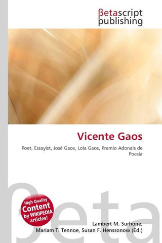 Vicente Gaos