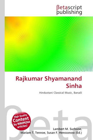 Rajkumar Shyamanand Sinha