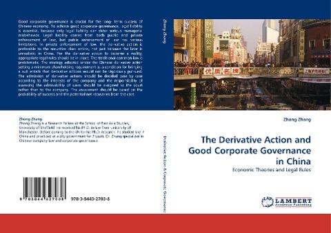 The Derivative Action and Good Corporate Governance in China