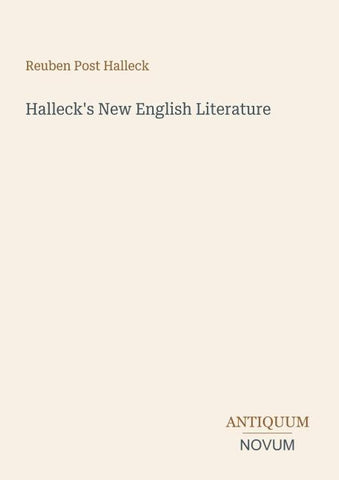 Halleck's New English Literature