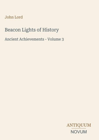 Beacon Lights of History