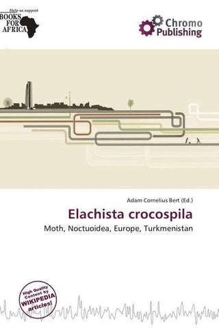 Elachista crocospila