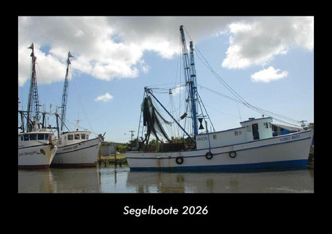 Segelboote 2026 Fotokalender DIN A3