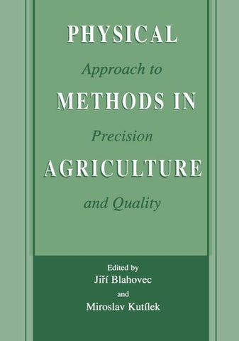 Physical Methods in Agriculture
