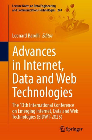 Advances in Internet, Data and Web Technologies