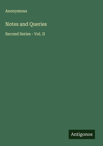 Notes and Queries