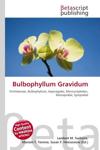Bulbophyllum Gravidum