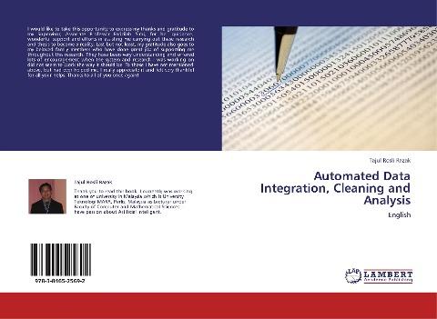 Automated Data Integration, Cleaning and Analysis