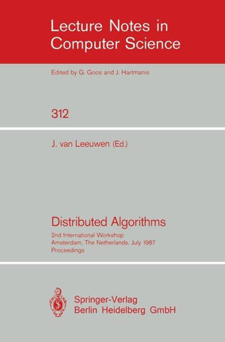 Distributed Algorithms