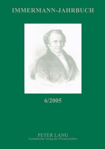Immermann-Jahrbuch 6/2005-
