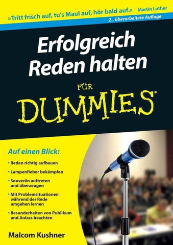 Erfolgreich Reden halten für Dummies