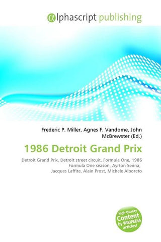 1986 Detroit Grand Prix