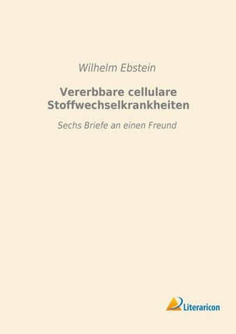 Vererbbare cellulare Stoffwechselkrankheiten