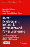 Recent Developments in Control, Automation and Power Engineering