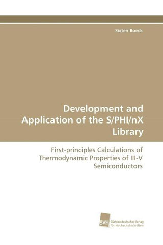 Development and Application of the S/PHI/nX Library