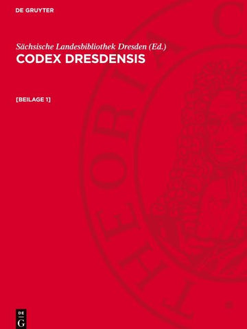 Codex Dresdensis. [Beilage 1]