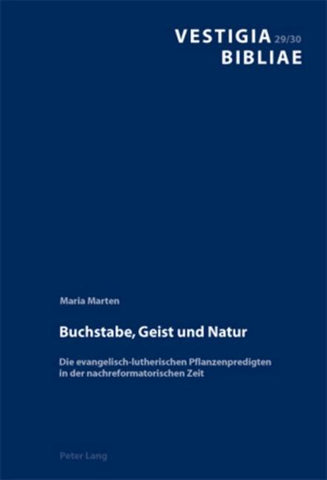 Buchstabe, Geist und Natur