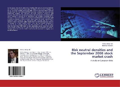 Risk neutral densities and the September 2008 stock market crash