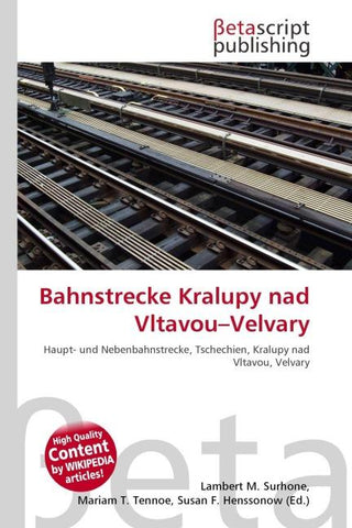 Bahnstrecke Kralupy nad Vltavou-Velvary