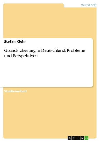 Grundsicherung in Deutschland: Probleme und Perspektiven
