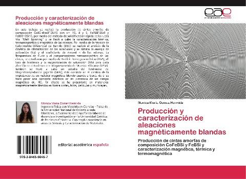 Producción y caracterización de aleaciones magnéticamente blandas