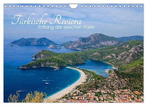 Türkische Riviera - Entlang der lykischen Küste (Wandkalender 2026 DIN A4 quer), CALVENDO Monatskalender