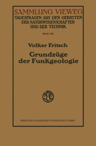 Grundzüge der Funkgeologie
